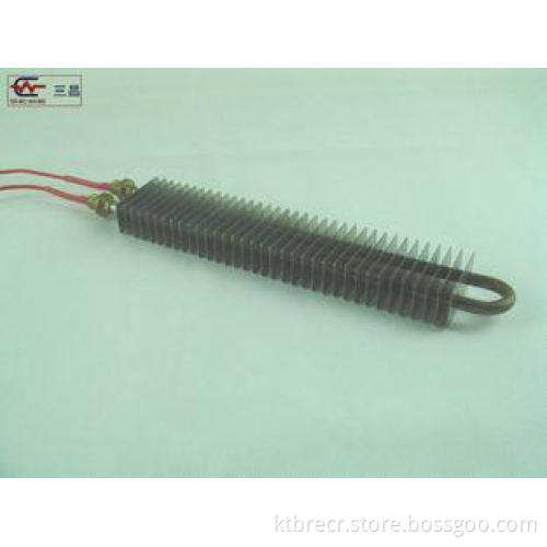 Stianless steel Finned Heating Pipe / Tube For Oven , 2500W